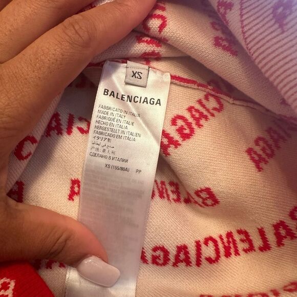 Balenciaga Red Sweater - Picture 3 of 4